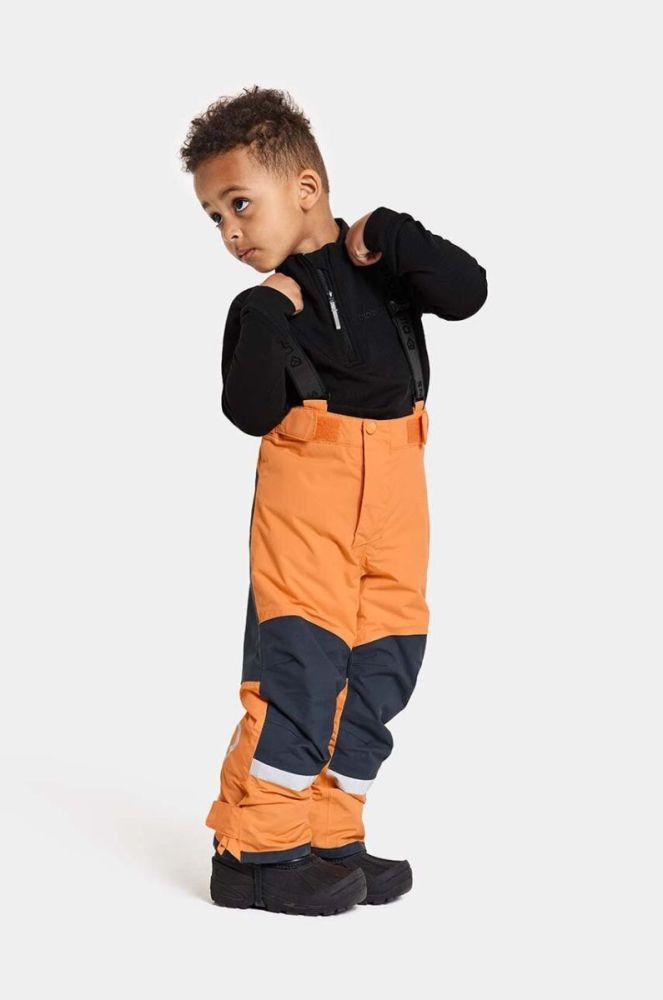 Дитячі лижні штани Didriksons IDRE KIDS PANTS колір помаранчевий фото 4