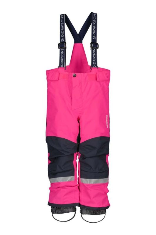 Дитячі лижні штани Didriksons IDRE KIDS PANTS колір рожевий фото 2