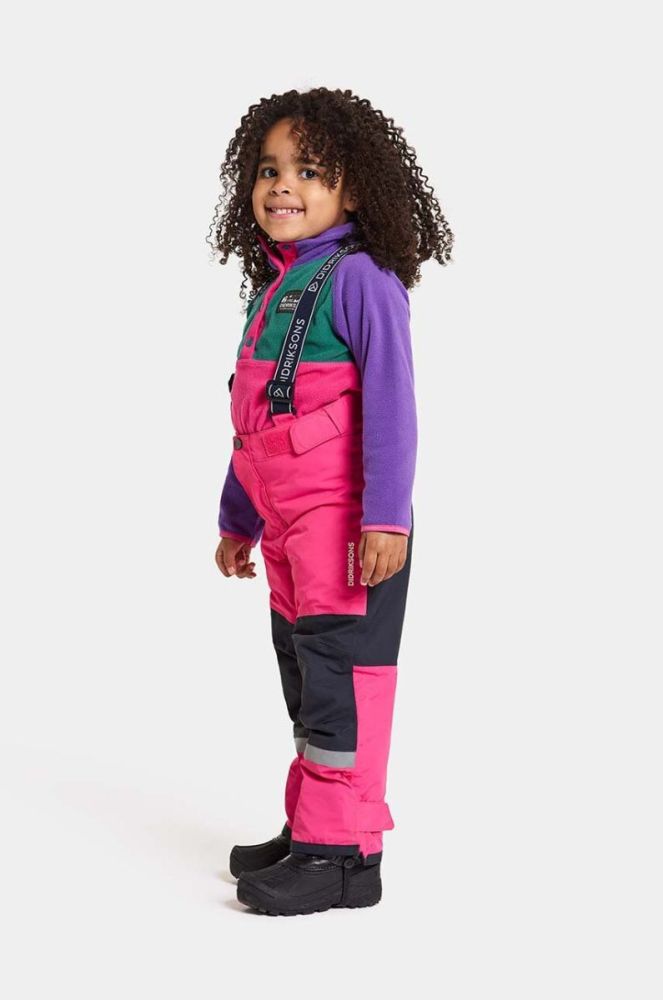 Дитячі лижні штани Didriksons IDRE KIDS PANTS колір рожевий фото 4