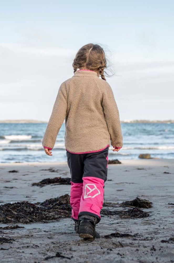 Дитячі лижні штани Didriksons IDRE KIDS PANTS колір рожевий фото 7