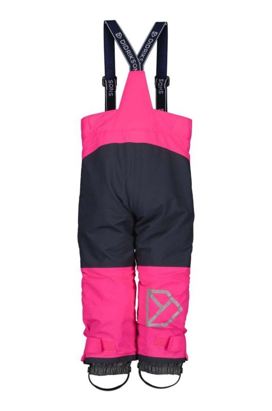 Дитячі лижні штани Didriksons IDRE KIDS PANTS колір рожевий фото 3