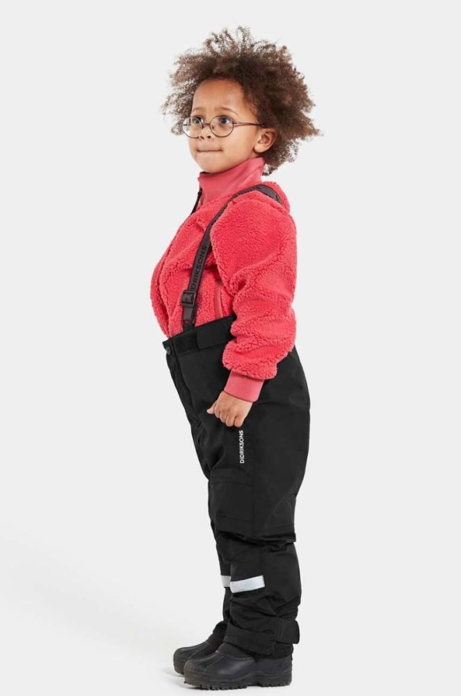 Дитячі лижні штани Didriksons IDRE KIDS PANTS колір чорний фото 5