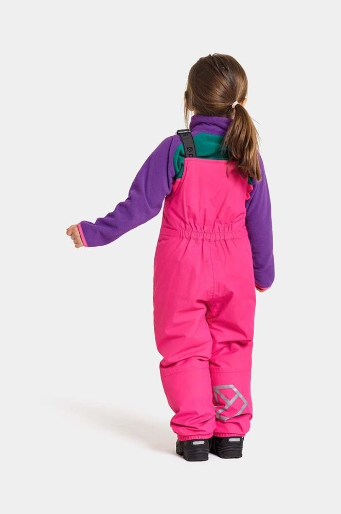 Дитячі лижні штани Didriksons TARFALA KIDS PANTS колір рожевий фото 5