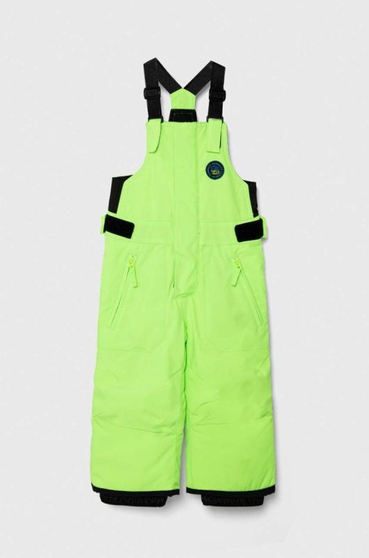 Дитячі лижні штани Quiksilver BOOGIE KIDS PT SNPT колір зелений