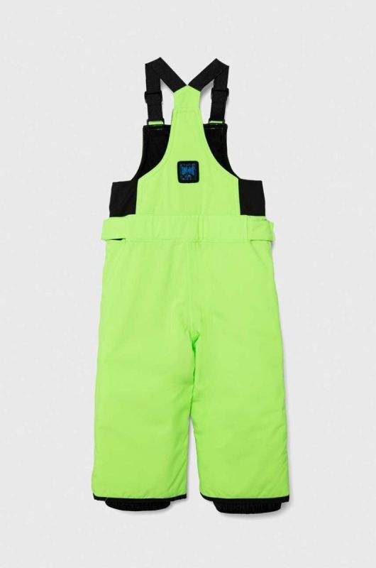 Дитячі лижні штани Quiksilver BOOGIE KIDS PT SNPT колір зелений фото 2