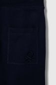 Дитячі спортивні штани United Colors of Benetton колір синій однотонні (3603038)