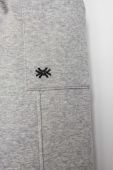 Дитячі спортивні штани United Colors of Benetton колір сірий однотонні (3602872)