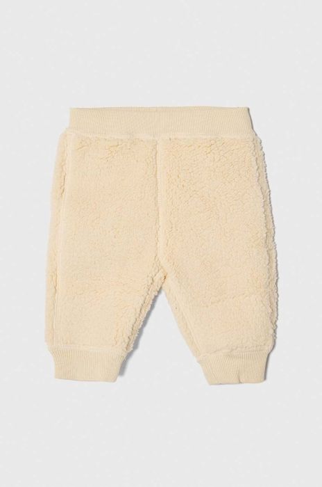 Штани двосторонні United Colors of Benetton колір бежевий візерунок