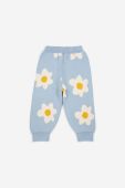 Бавовняні штани для немовлят Bobo Choses візерунок колір блакитний