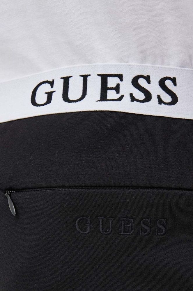 Спортивні штани Guess колір чорний однотонні (3335606) фото 4