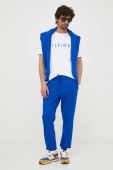 Спортивні штани Tommy Hilfiger колір синій однотонні (3257093)