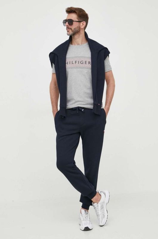 Спортивні штани Tommy Hilfiger колір синій однотонні (3257150) фото 2