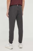 Спортивні штани Tommy Hilfiger колір сірий однотонні