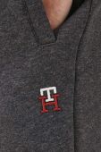 Спортивні штани Tommy Hilfiger колір сірий однотонні
