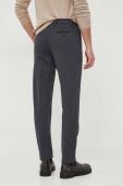Штани Tommy Hilfiger чоловічі колір сірий облягаюче (3322324)