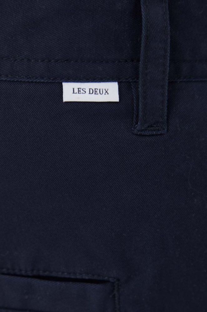 Штани Les Deux Jared чоловічі колір синій облягаючі фото 5