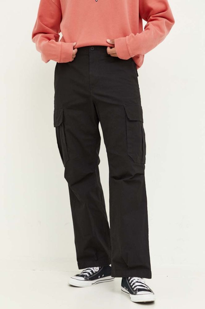 Штани Tommy Jeans чоловічі колір чорний пряме (3370023)