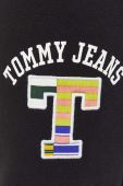 Бавовняні спортивні штани Tommy Jeans колір чорний з аплікацією (3284234)