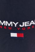 Спортивні штани Tommy Jeans колір червоний з аплікацією