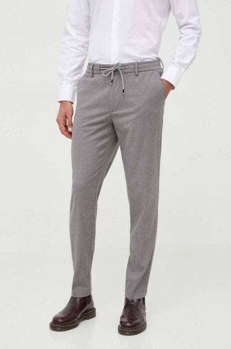 Штани BOSS чоловічі колір сірий фасон chinos (3330402) Штани BOSS чоловічі колір сірий фасон chinos (3330402)
