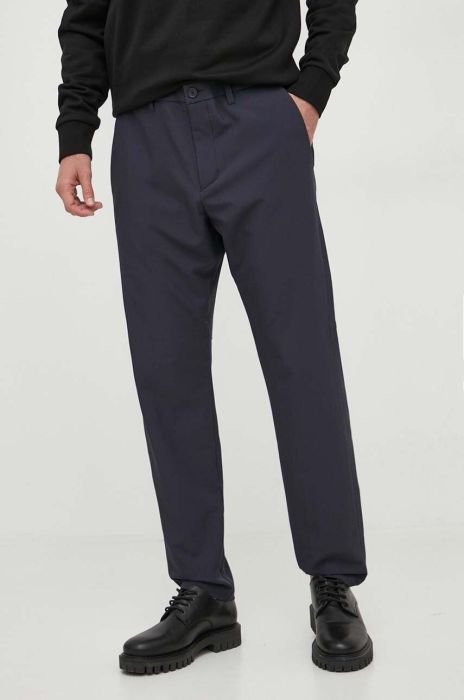 Штани Boss Green BOSS GREEN чоловічі колір синій пряме