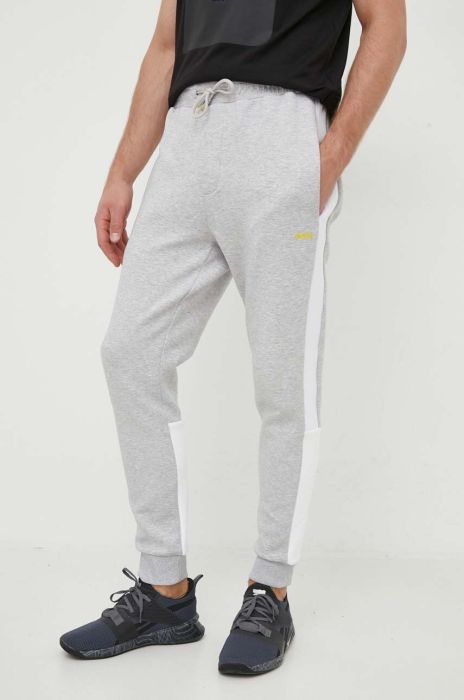 Спортивні штани Boss Green BOSS GREEN колір сірий візерунок (3389649)