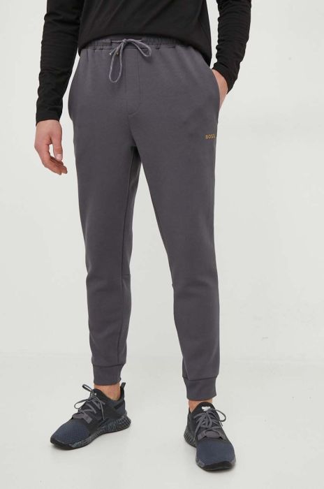 Спортивні штани Boss Green BOSS GREEN колір сірий візерунок (3389829)