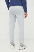 Штани Boss Orange BOSS ORANGE чоловічі колір сірий облягаючі (3433495)