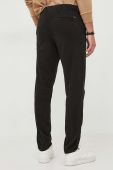 Штани Boss Orange BOSS ORANGE чоловічі колір чорний облягаючі