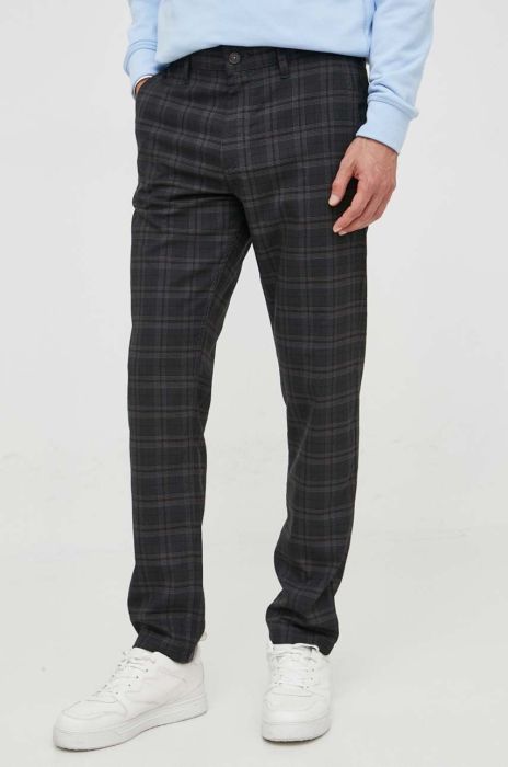 Штани Boss Orange BOSS ORANGE чоловічі колір сірий облягаючі (3295687) Штани Boss Orange BOSS ORANGE чоловічі колір сірий облягаючі (3295687)