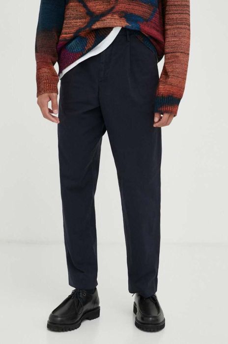 Штани PS Paul Smith чоловічі колір синій пряме (3443295) Штани PS Paul Smith чоловічі колір синій пряме (3443295)