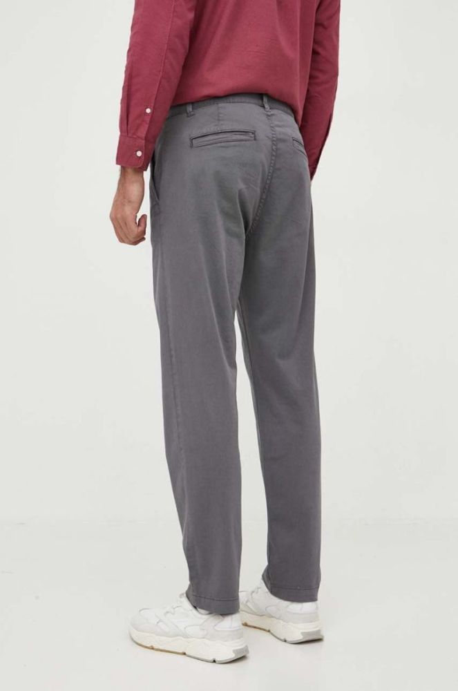 Штани Pepe Jeans Nils чоловічі колір сірий фасон chinos фото 3