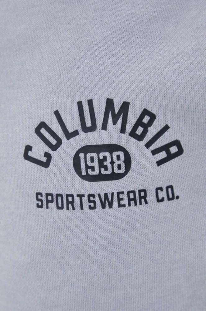 Спортивні штани Columbia колір сірий з принтом (3486579) фото 4