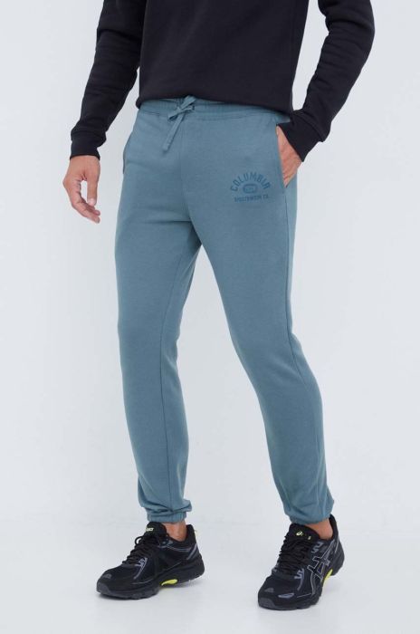 Спортивні штани Columbia з принтом колір зелений