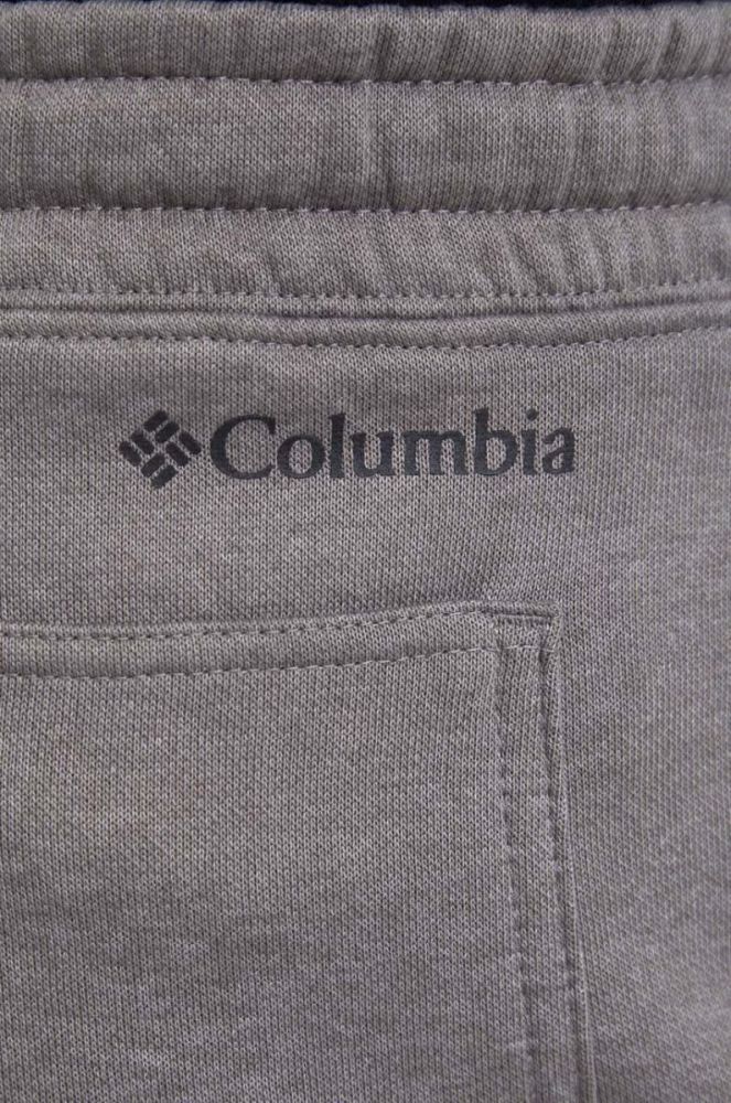 Спортивні штани Columbia колір сірий з принтом (3486575) фото 4