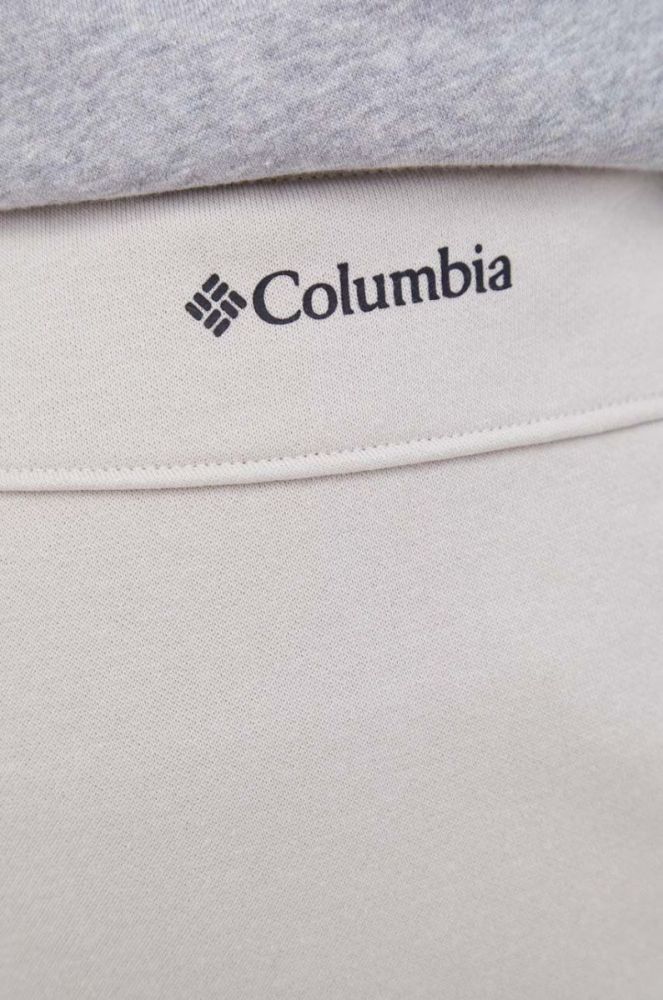 Спортивні штани Columbia колір бежевий однотонні (3486591) фото 4