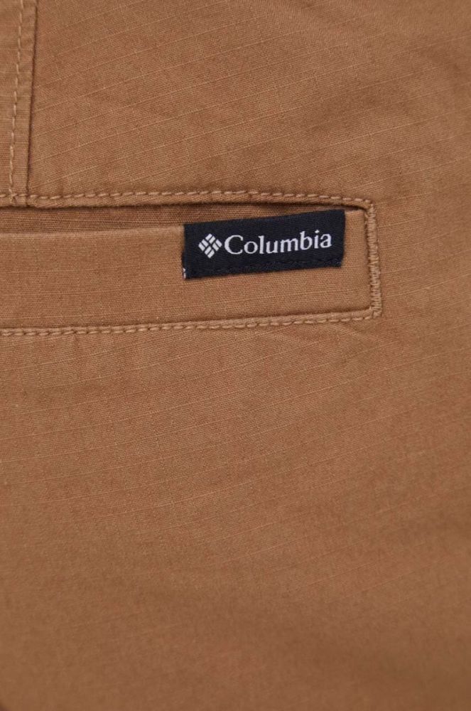 Штани Columbia Wallowa Cargo чоловічі колір коричневий фото 4