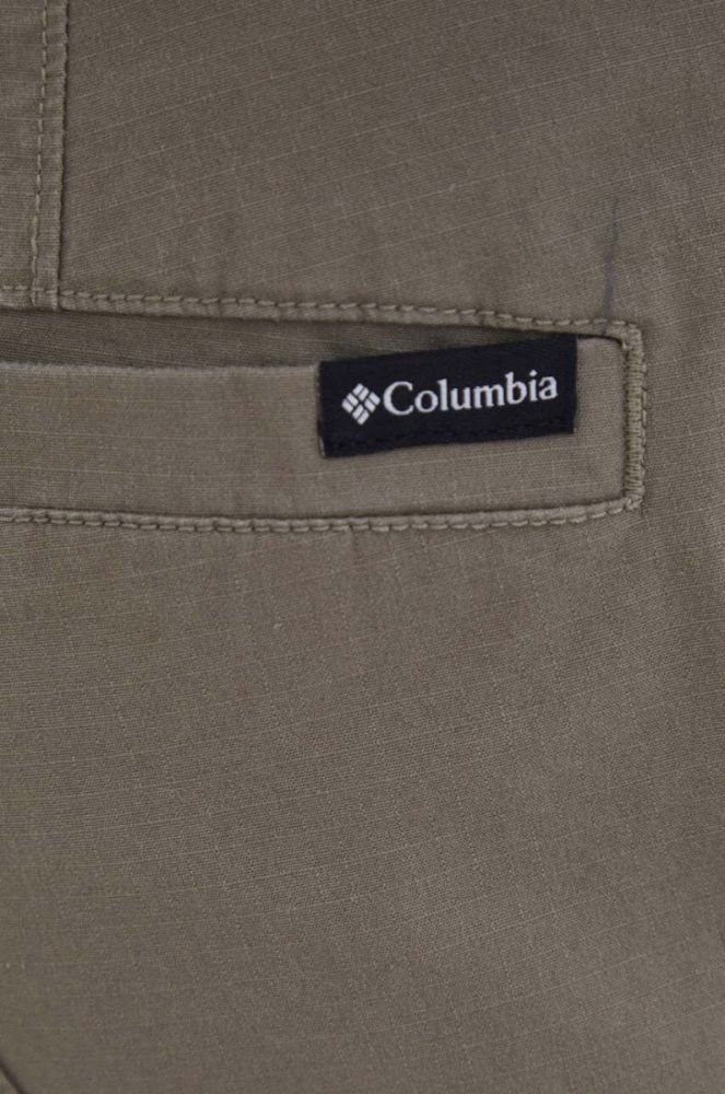 Штани Columbia Wallowa Cargo чоловічі колір зелений фото 5