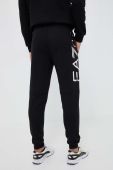 Спортивні штани EA7 Emporio Armani колір чорний з принтом (3310134)