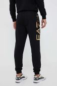 Спортивні штани EA7 Emporio Armani колір чорний з принтом (3310130)