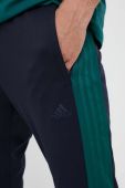 Спортивні штани adidas колір синій з аплікацією (3335647)