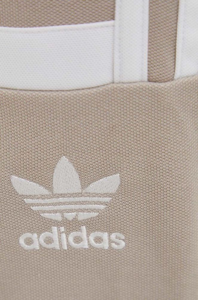Спортивні штани adidas Originals колір бежевий з аплікацією (3395083) фото 4