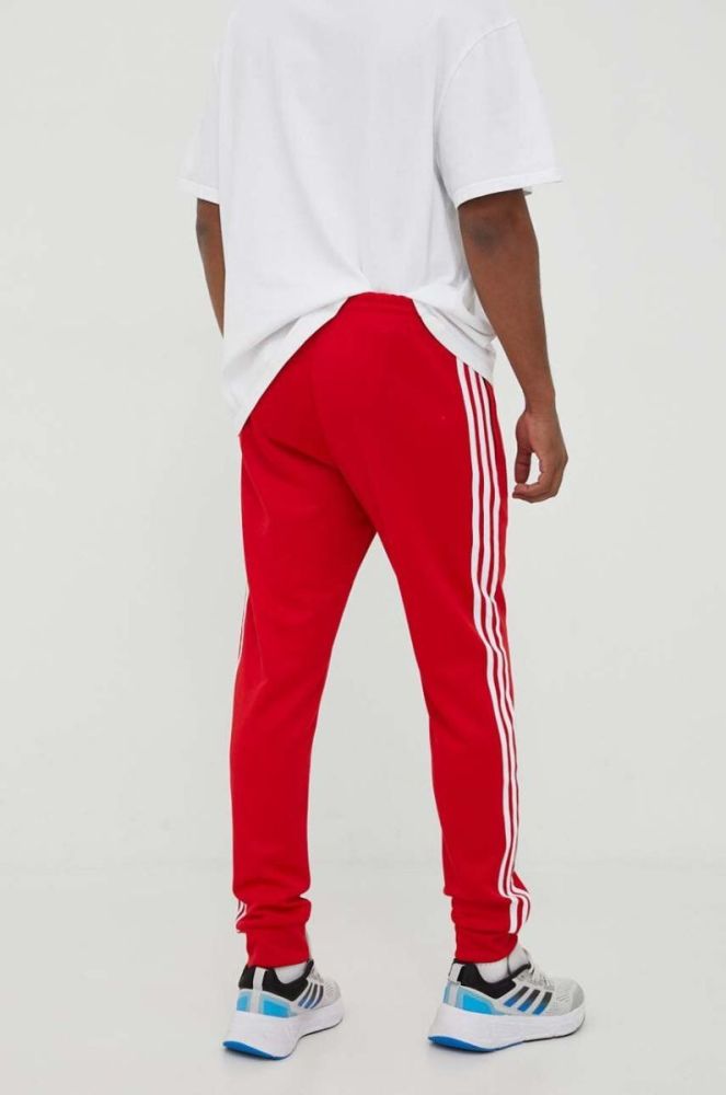 Спортивні штани adidas Originals колір червоний з аплікацією (3388603) фото 3