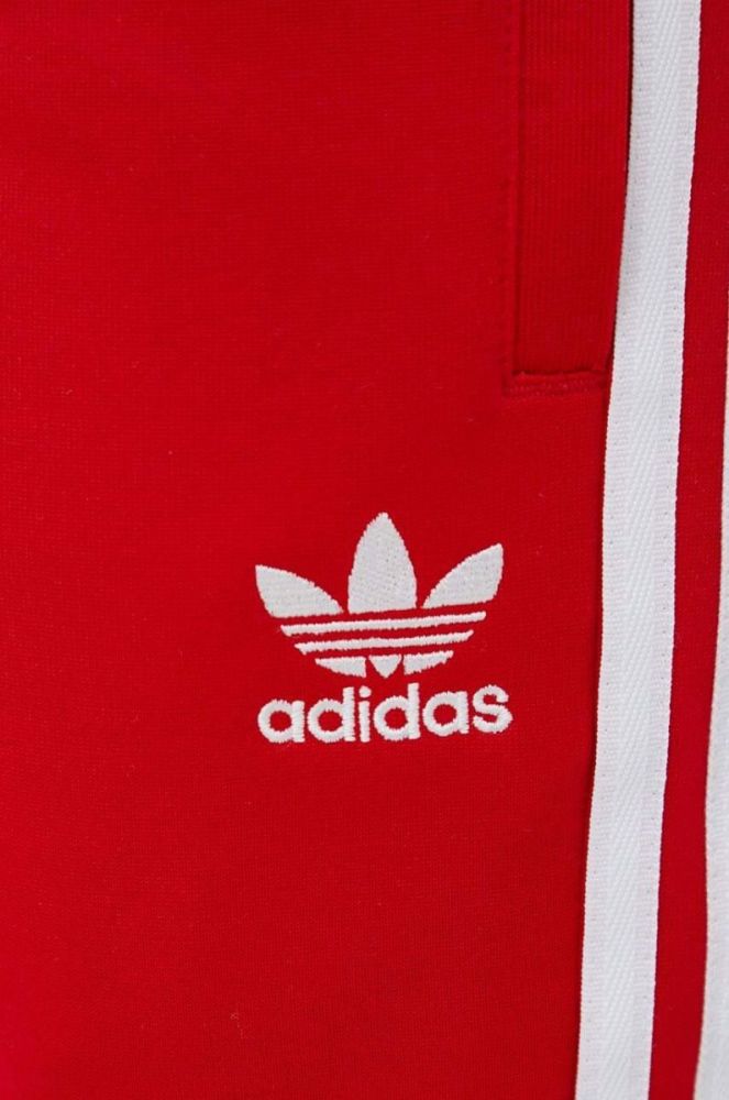 Спортивні штани adidas Originals колір червоний з аплікацією (3388603) фото 4