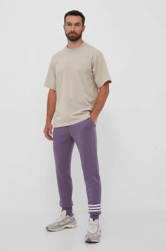 Спортивні штани adidas Originals колір фіолетовий з аплікацією (3360458) фото 2