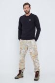 Штани adidas Originals чоловічі колір бежевий пряме Штани adidas Originals чоловічі колір бежевий пряме
