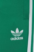Спортивні штани adidas Originals колір зелений з аплікацією (3388615)