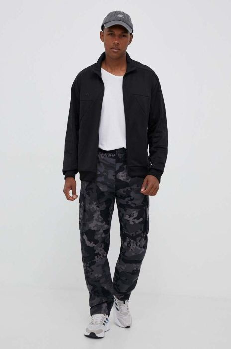 Бавовняні штани adidas Originals колір сірий фасон cargo Бавовняні штани adidas Originals колір сірий фасон cargo