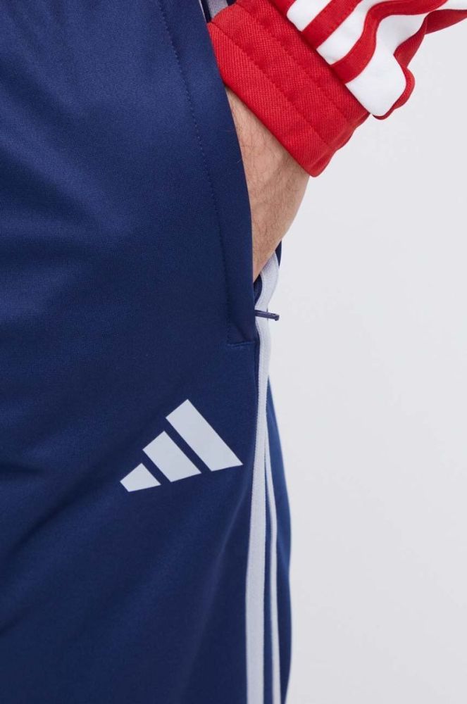 Штани для тренувань adidas Performance Tiro 23 Competition Winterized колір синій з аплікацією фото 4