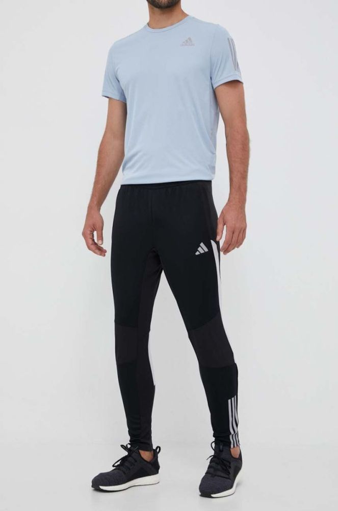 Штани для тренувань adidas Performance Tiro 23 колір чорний з принтом фото 2